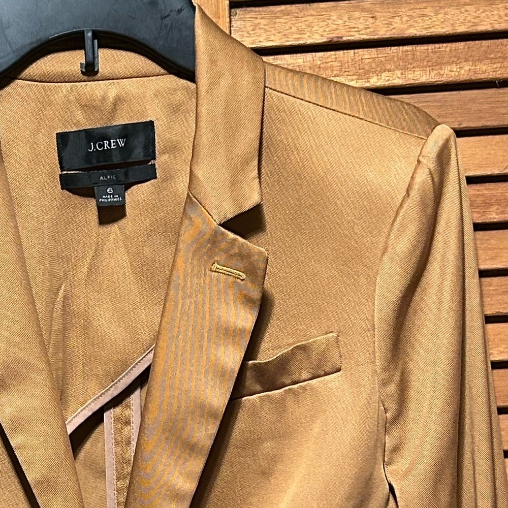 J. Crew Alfie Tan Blazer - Picture 7 of 16